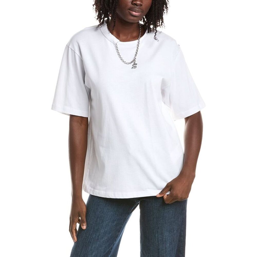 Sportmax Womens  Oblato T-Shirt, White
